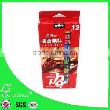 wholesale professional 12 color artist oil paint made in china