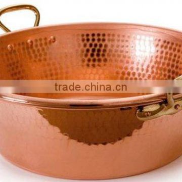 Copper Jam Pan Copper Bowl Copper Hammered Barware