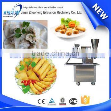 Dumpling and springroll maker machine line with moulds