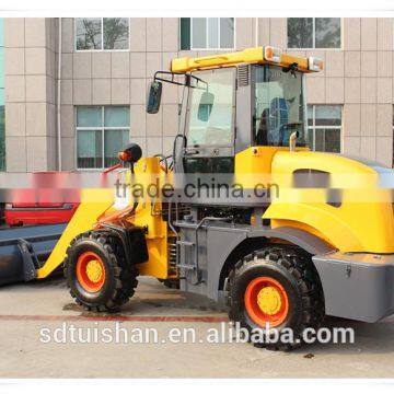 Chinese work well best product wheel loader for industrial, made in Weifang city, Euro 3 engine