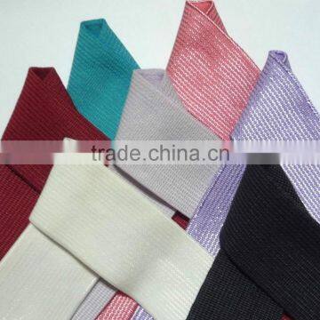 Coral Red/ Red/ Orchid / White/ Black Ect Felt Surface Elastic Band
