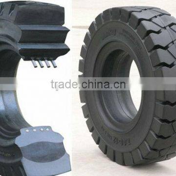 Superior Quality Chinese Hot Sale Tire 21x7x15 Forklift Solid Tire photo-2