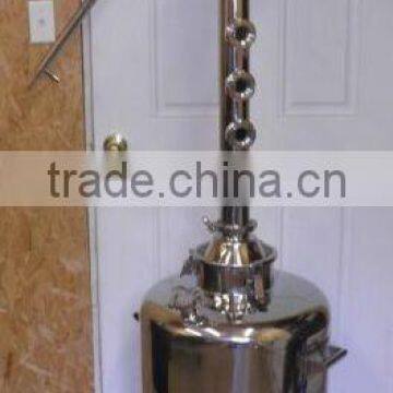 Mini used Stainless Steel alcohol distillation equipment