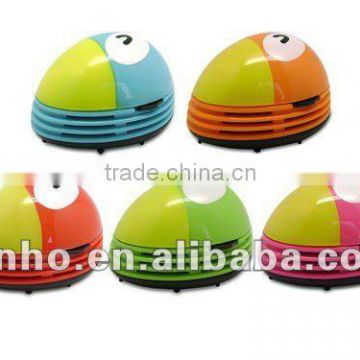 Cute Beetle Shape Mini Desktop Vacuum Desk Dust Cleaner