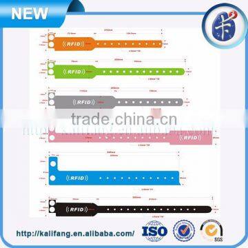 One Time Use PVC RFID Wristband for Festival photo-6