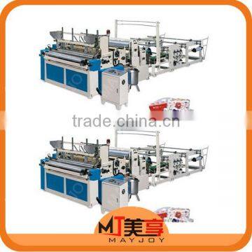 New Hot Sale Toilet Paper Production Plant,Toilet Paper Rewinding and Drilling Machine,Small Toilet Paper Roll Making Machine photo-3