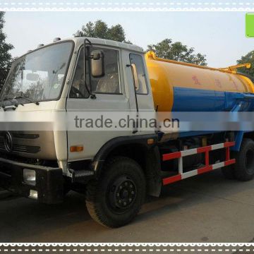 sewage suction tank truck with dongfeng chassis