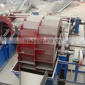 Big sand to fine sand by Silica sand washing machine