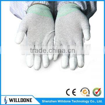 High Quality Carbon Fiber ESD Palm Fit Gloves photo-4