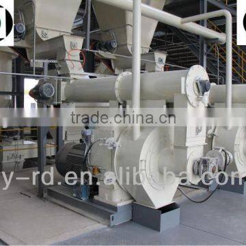 CE/GOST/SGS 2t/h biomass wood sawdust pellet making mill