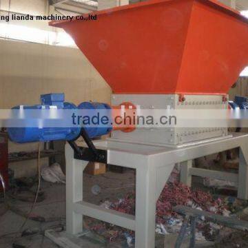 twin shaft shredder/shredding machine