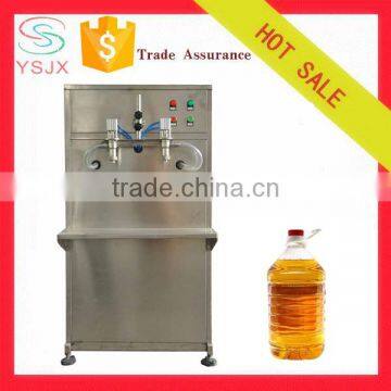 Doubel heads semi automatic coconut oil bottle filling machine