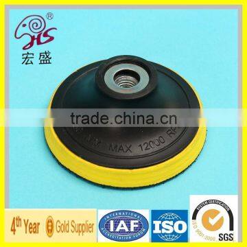 2016 New Product Deep Red Sponge Buffing Pad Nylon Tape Foam Pad High Quality photo-4