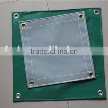 Green Fumigation Tarpaulin, Agricultural Polyester Tarp, Waterproofing Polyester Tarpaulin photo-3