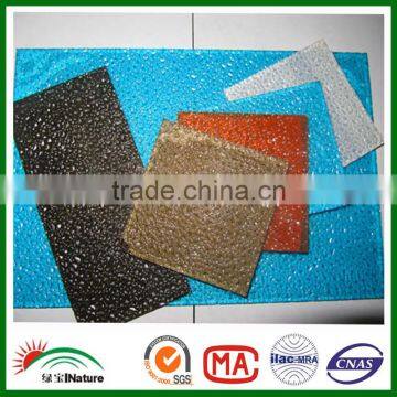 UV Protected and High Light Transmission Polycarbonate Embossed Sheet photo-5