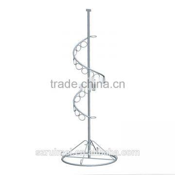 Customized Metal Movable Scarf Shop Display Rack