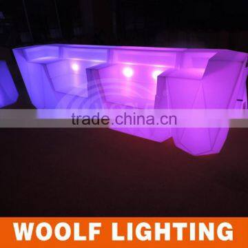 2015 Hot !!!RGB Color Changing Rechargeable Outdoor Waterproof Led Bar Table photo-6