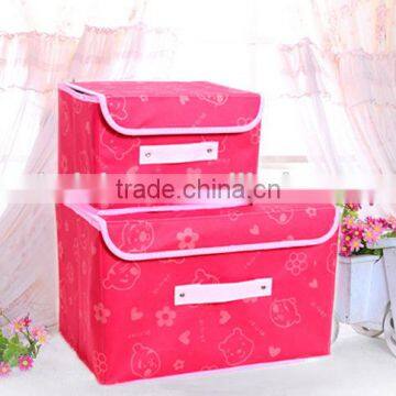N495 Household Non Woven Box Foldable Water Proof Storage Box photo-6