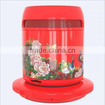 Newest Arrival Ceramic Design Portable Bluetooth Speaker With QI Wireless Charger Bottom/TFCard/Remote Control Bluetooth Speaker photo-4