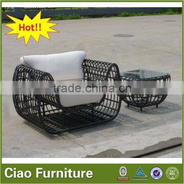 Garden Furniture Outdoor Rattan USA Style Outdoor Big Sofa Set photo-2