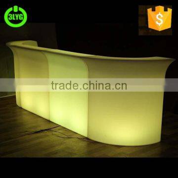 2015 new design Manufacturer For LED illuminated Bar Table