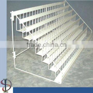 Multi Tier Shelf Gondola Shelf with wire pocket