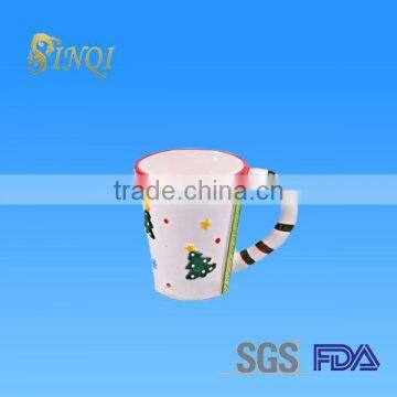 Decorative cheap soup bulk christmas mugs