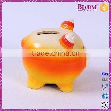High Quality Custom Ceramic Pig Shape Money Bank photo-4