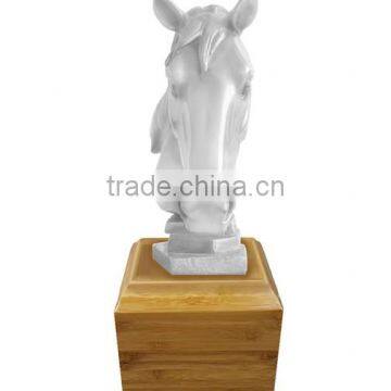2015 Mondern Style Cheap White Horse Urn Stand photo-2