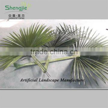 SJZJN 111 Big Amazing Balm Tree Leaves/High Imitation palm Tree Leaves Made in China Hot Sale