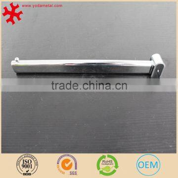 12" Clothing Hangrail Faceout Chromed Finish Clothes Hanger Bar photo-2