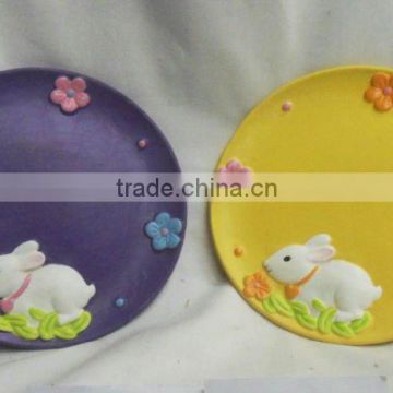 ceramic easter plate SN13163