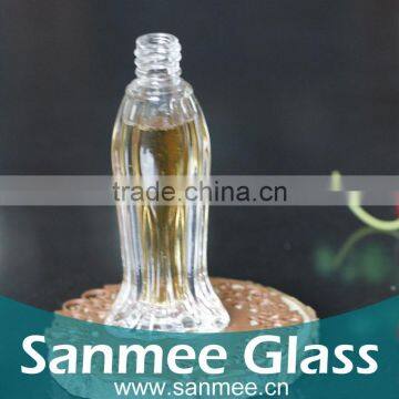 Supplies Woman Shape 20ml Transparent Perfume Glass Bottle