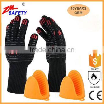 2017 Hot Selling Kitchen Cooking Heat Resistant Bbq Gloves photo-5