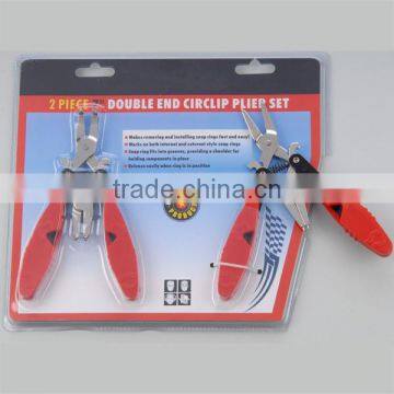 snap plier set 7"double end circlip plier set