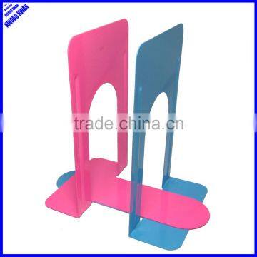 High quality colored 9" metal bookend