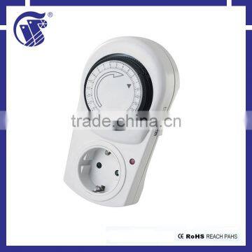 Multi-countries styles OEM white mini 24 hour timer switch