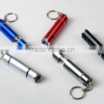 Promotional Mini Size Aluminum Alloy LED Light Torch , Outdoor Camping Flashlight