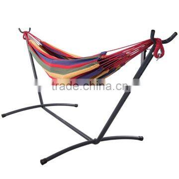 Patio Portable Red Backyard Double Outdoor Hammock With Carry Bag photo-2