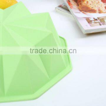 Petty Silicone Mold Pan Mould Bread Pizza Bakeware Tray Silicone Non-Stick Fluted Tube Pan photo-3