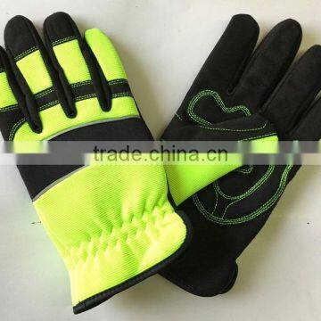 Warm shockproof tools anti-static fibre safty work Gloves