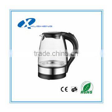 High Quality Cordless Glass Electric Kettle 220v