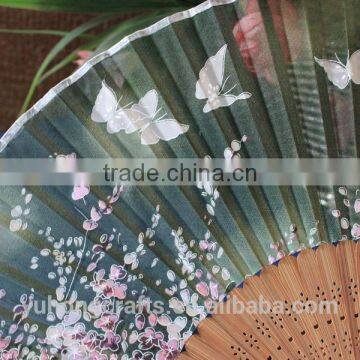 Japanese Bamboo Silk Fan Wholesale photo-3