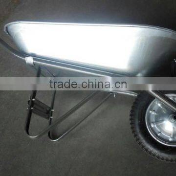 top quality WB6200 wheel barrow galvanised tray wheel barrow