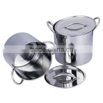 Polish Stainless Steel Commercial Soup Pots