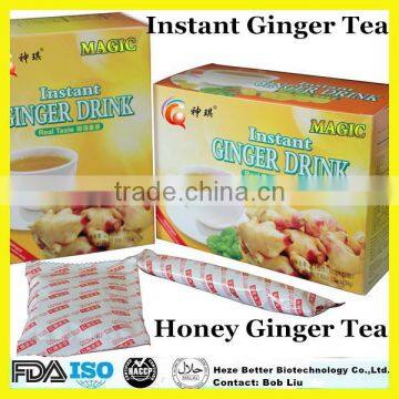 Hot Sale Instant Honeyed Ginger Drink, Instant Herbal Tea, Instant Organic Ginger Tea