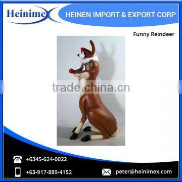 Funny Attractive Design Christmas Outdoor Reindeer photo-3
