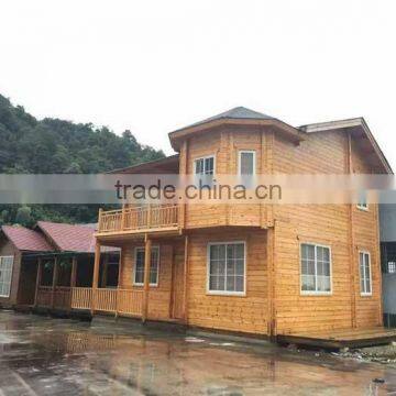 FBRWH002 Outdoor Modern Prefabricated Modular Log Wood House photo-6
