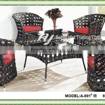 Hand Made rattan outdoor furniture outdoor Chairs set