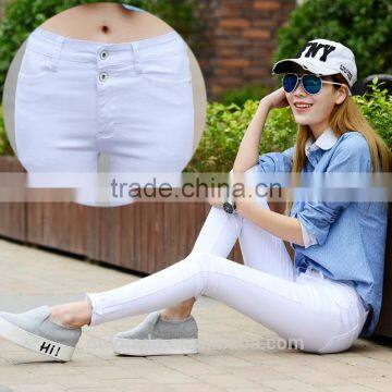 2016 New Autumn Winter Candy Slim Fit Classic Woman Jeans for Female photo-4